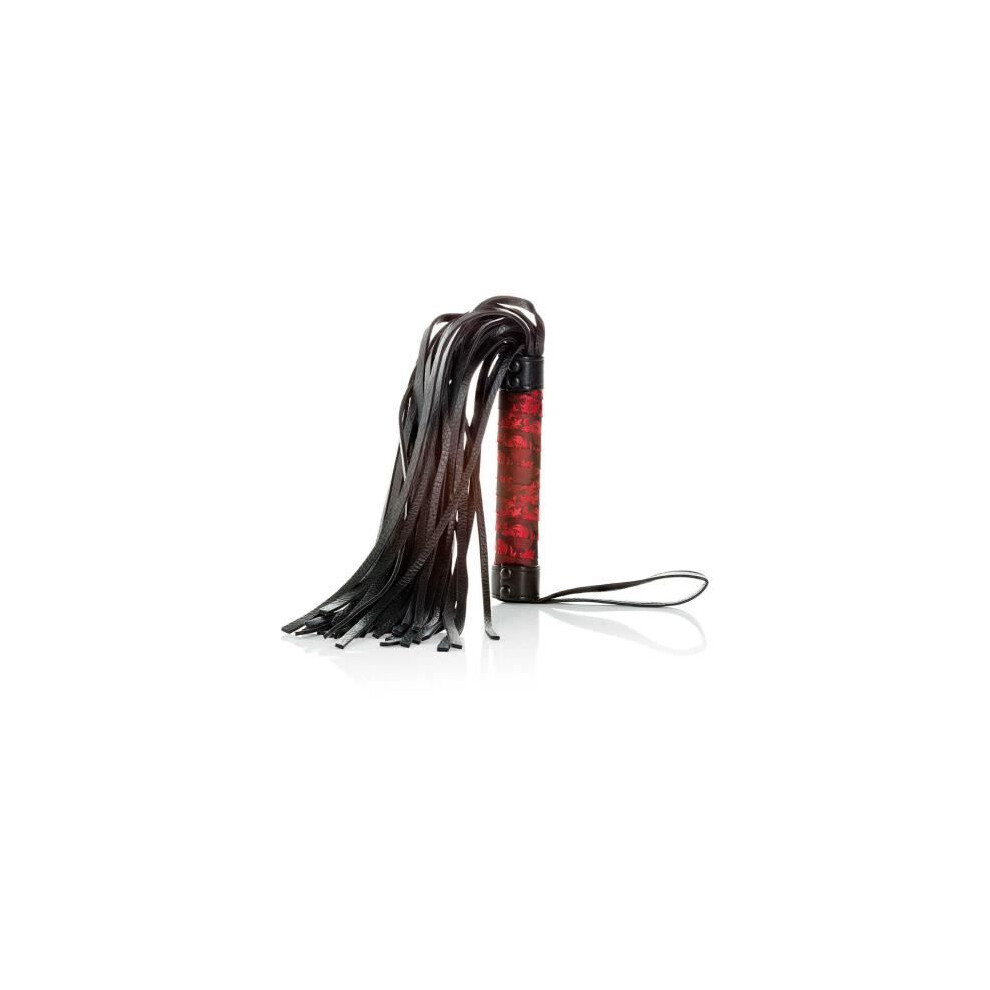 Scandal Red/Black Calexotics - Whip With Tag