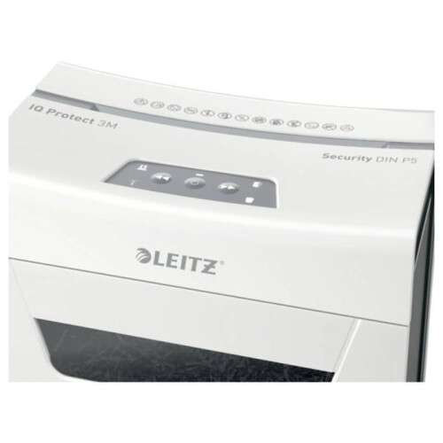 Leitz Aktenvernichter Papier IQ Protect Premium 3M 1