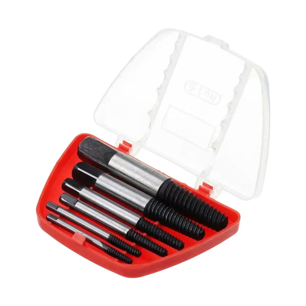 Wire Extractor 5/6-Piece Set, Stainless Steel, For Faucet Removal And Pipe Extraction, Compatible With Stuck Screws 9016109933775