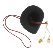 handgemaakte mini cowboypet lamp hangertje voor achteruitkijkspiegel