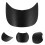 10Pcs Durable Plastic Cap Insert Black Hat Brim Support for DIY Hats 11