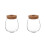 2Pcs Creative Clear Glass Propagation Vases Home Desktop Hydroponic 7