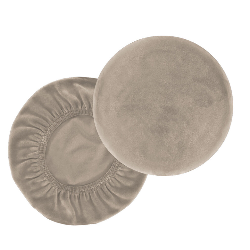 (Graybrown, M) 2X Stool Cover Bar Supplies Dustproof Softness Party Accessories-image-OPC-PKKM92T-NEW