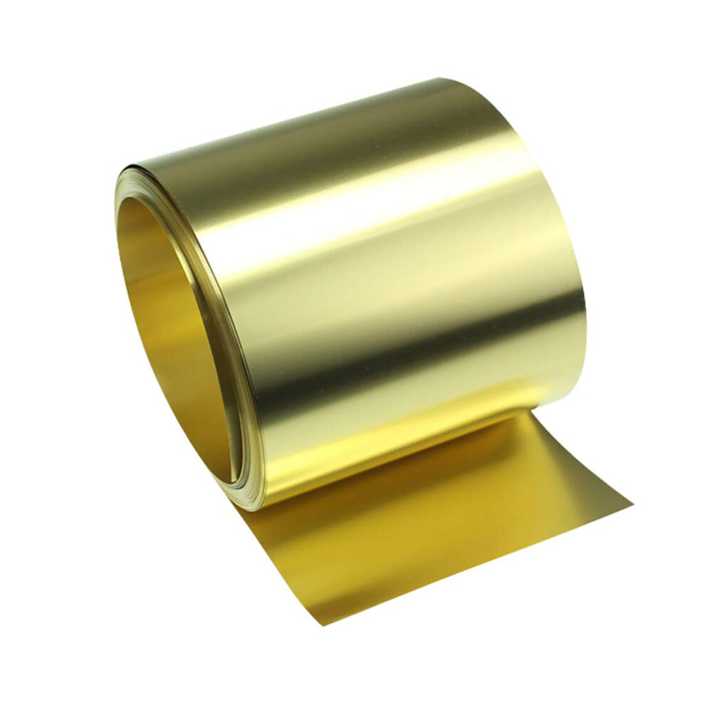 Copper Sheet Roll H62 Brass 0.08mm Thickness Thin Foil Sheet For Metalworking Industry Home Use