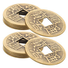 12 . monedas chinas feng shui i ching para fortuna y
