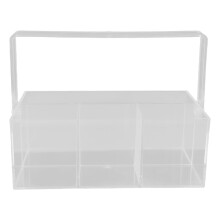organizador acero inoxidable caja multiusos para cubiertos cocina picnic