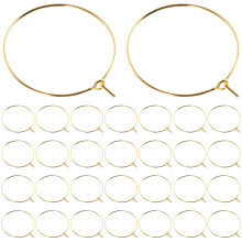 200 unid. pingentes de vidro 25 mm reutilizáveis para bebidas, festas