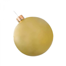 Christmas Decoration Hanging Balloon Christmas Party Holiday House Hanging Ornament Inflatable Balloon Festival Layouts WhiteGold