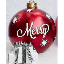 Jolly inflatable Christmas balloon perfect for children's festive decorations and birthday party celebrations