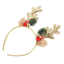 Christmas Antlers Sequins Headband Hair Bands Christmas Accessories