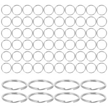 100 metalen o-ringetjes voor fotoboek flitskaarten notitieblok