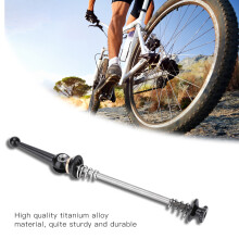 Titanium-Legierungs-Bike Schnellspanner für Mountain- und Rennräder Schwarz 135mm