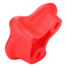 10 Stück Kunststoff-Kletterfelsen-Set – Rot, 12,5x10x6cm, Sicher & Langlebig