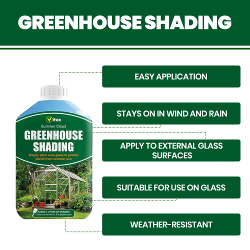 Vitax Vitax Summer Cloud Greenhouse Shading 500ml x 2 1