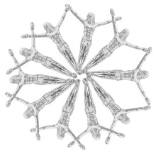 10 unid. pingente crucifixo metal para colar pulseira
