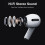 Bluetooth wireless headset, noise reduction, in-ear, waterproof, automatic pairing, fast charging, compatible with Android/IOS/Airpods 3