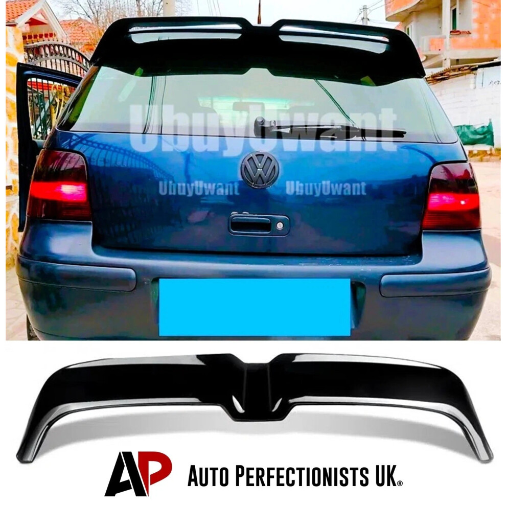 For Vw Golf Mk4 Gti R32 R Spoiler Wing Lip Kit Black 5061072669798