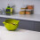 Colander Food Strainer Multifunctional Kitchen Drainer Basket Set with Detachable 5