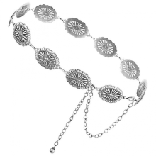 Fashion Waist Chain Adjustable Waist Chain Belly Jewelry Women Dress AccessorySilver115.00X3.50X0.70CM