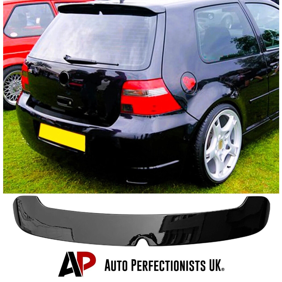 For Vw Golf Mk4 Gti R R32 Spoiler Wing 1997-03 Black 5061072669804