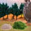 conjunto grama artificial e , tapete verde para diorama 7