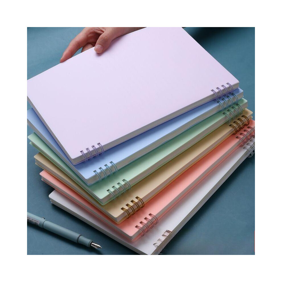 (Green, B5) A5/B5 Loose Leaf Notebook, 1 Count Detachable Buckle Grip Notebook, Student Business Notebook, Office Stationery & Supplies-image-OPC-PKKNM7F-NEW