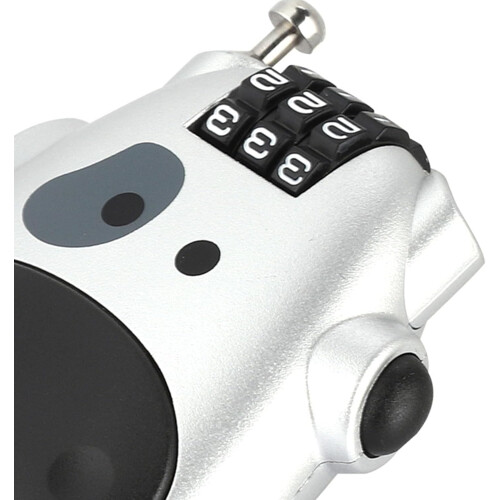 3 Digit Code Combination Pram Lock Pushchair Stroller Security Lock For Travel Mini Design Silver Compatible With Prams 2