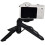 Camera Case For HTC U12 Life With Mini Tripod Stand Mobile Phone Stand Compact Camera Support Plastic Black 4