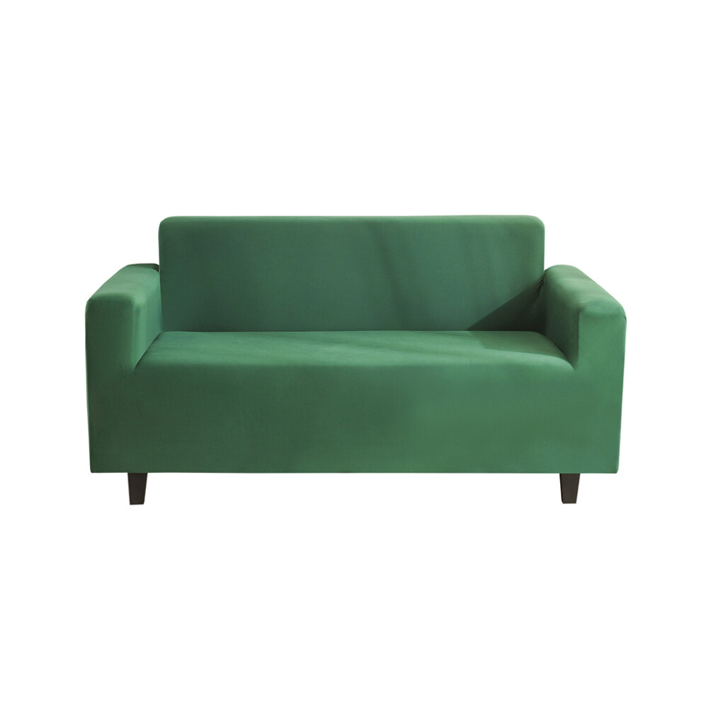 (Green, S) Solid Color Stretch Couch Cover With Elasticity And Strap For Home-image-OPC-PKKNMFS-NEW