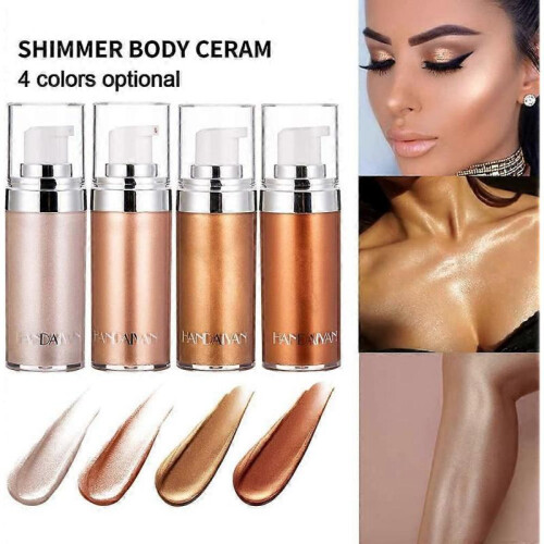 Body Contour Highlighter Makeup Set,Face Body Glow Illuminator,Waterproof Smooth Liquid Spray 1
