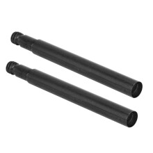 Bicycle Presta Valve Extenders (2 Pack) - 60mm Inner Tyre Extension Black