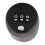 Plastic Bottle Password Lock Sealing Lock 4*4.5cm Black 6