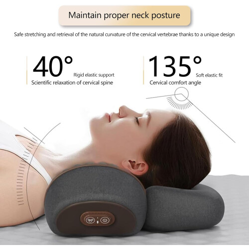 3 in 1 Neck Massager, Heated Massage Neck Pillow 2