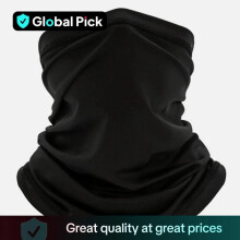 (Signal Black, one-size) Breathable Face Cover, 1 Count UV Protection Face Scarf Mask For Cycling And Outdoor Sports, Protective Gear