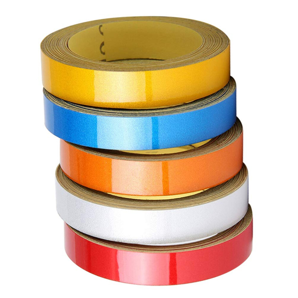 Reflective Warning Sticker 1 Roll For Cars And Motorcycles, High Brightness Safety Tape, Reflective Decal Light 9393856798360