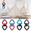 360 Degree Swivels Connectors Sealed Bearings Swivels-red blue 3