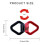 360 Degree Swivels Connectors Sealed Bearings Swivels-red blue 4