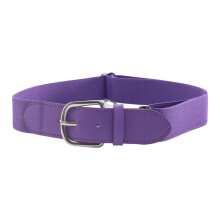 Children's Belt Stretch Belt Softball Belt Elastic Belt-Purple