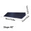 Calf Risers Block Squat Wedges Block, Professional Squat-Blue 2