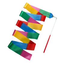 Dancing Ribbon Streamers Ribbons Stick, Colorful-Duancai ribbon
