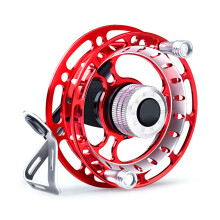Light Weight Fly Fishing Reels Sound Hand Reels-red left hand