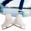Figure Skating Shoe Covers Skate Shoes Protector Ice-White M 5