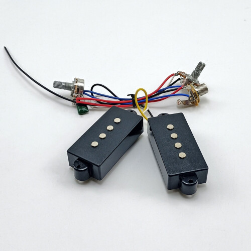 Tone Control Wiring Harness 4 Strings Pickup for Bass Guitar 2