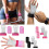 Children Gym Palms Protector Set Wrist Support Training-Black S 3