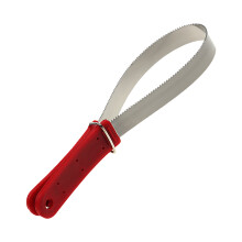 Horse Grooming Horse Hair Brush Scraper Double Sided Blade-Red