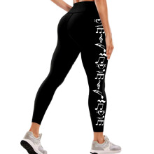 Women Leggings High Waist Yogas Pants Workout Leggings-note XL