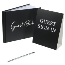 set condoleanceboek gastenboek herdenking draagbaar inschrijfboek