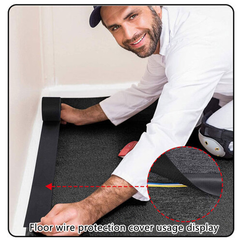 Cable Grip Floor Cable Cover Floor Wire-Carpet regular style 1m 2