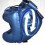 Full Face Kick Boxing Helmets PU Leather Training-Black S 7