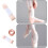 2m Ballets Pointe Shoe Ribbon Satins Ballets Pointe Shoe-B 2
